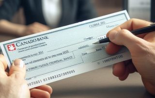 استفاده از چک برای پرداخت وام در کانادا
