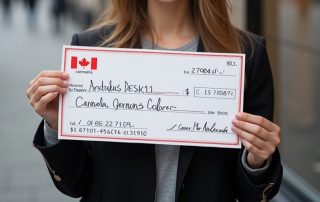 راهنمای کامل صدور چک به نام خود در کانادا