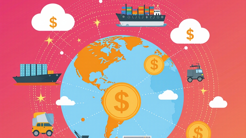 نقش انتقال دلار به امریکا در تسهیل تجارت بین‌المللی
