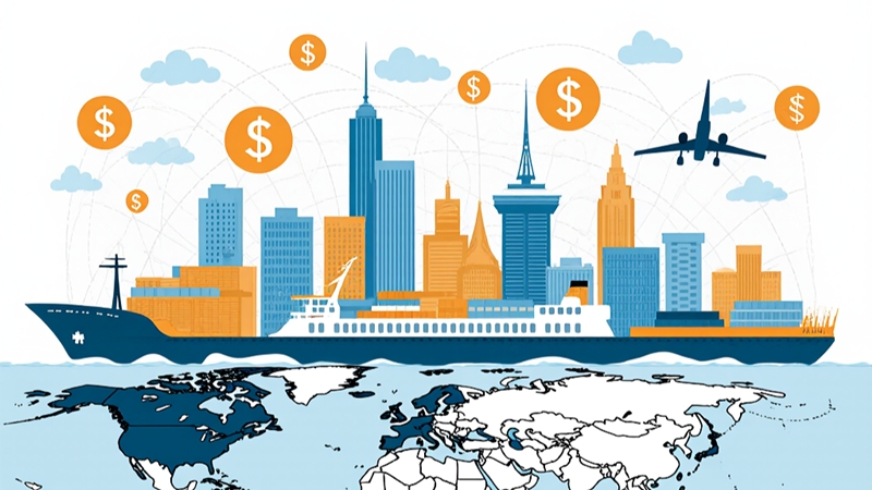 تأثیر انتقال دلار بر کاهش ریسک‌های تجاری